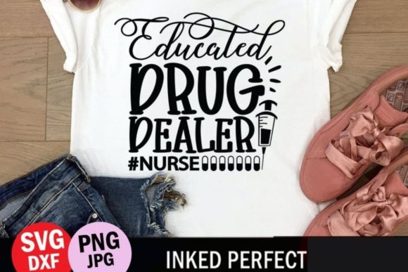 Educated Drug Dealer Graphics for Crafts