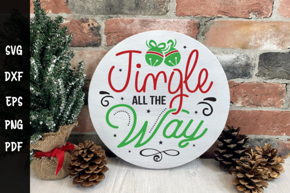 Jingle All the Way SVG - Christmas SVG