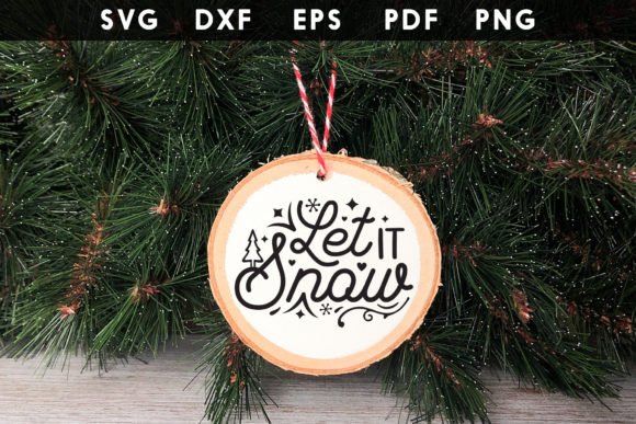 Let It Snow, Christmas SVG, Graphics & Crafts