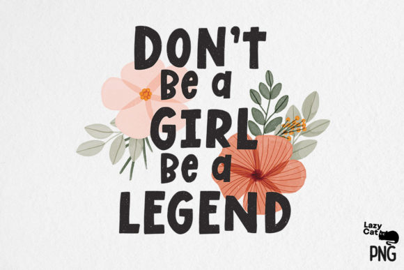Positive Quote Flower Sublimation: Graphics for Crafts & Heartfelt Branding