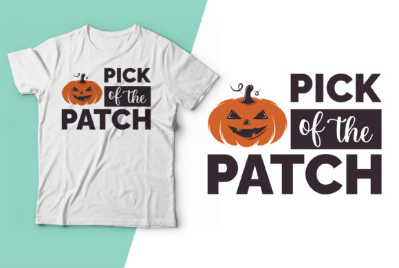 Pumpkin Patch Halloween SVG T-shirt Graphics for Crafts