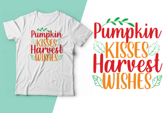 Pumpking Kisses Halloween SVG T-shirt Graphics