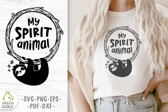 Sloth T Shirt Design SVG: Crafts & Graphics for Lighthearted Branding