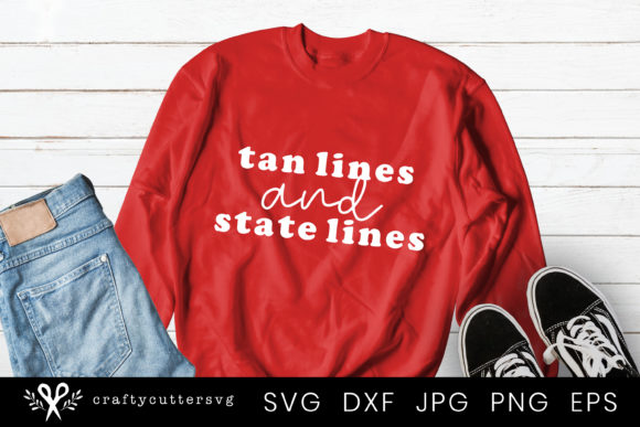 Tan Lines and State Lines - Quote Graphics