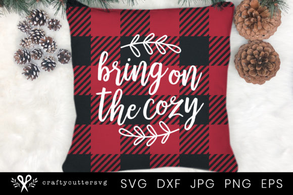 Winter Quote Winter Pillow Graphics